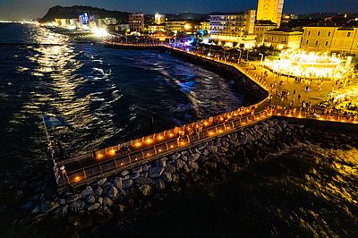 Candele sotto le stelle